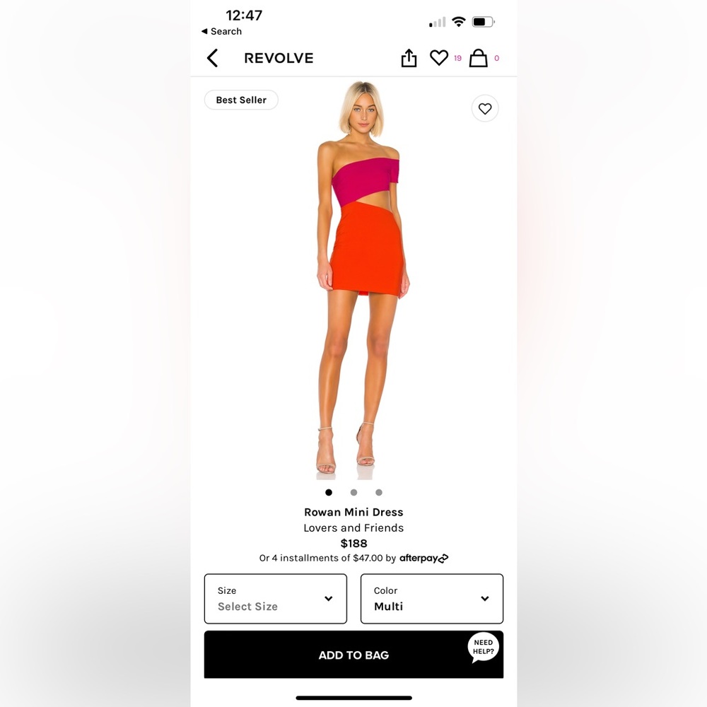 Lovers +  friends Rowan mini dress